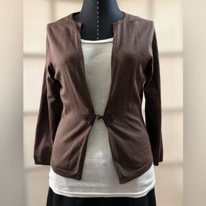 The Limited Chocolate Brown Knit Sweater